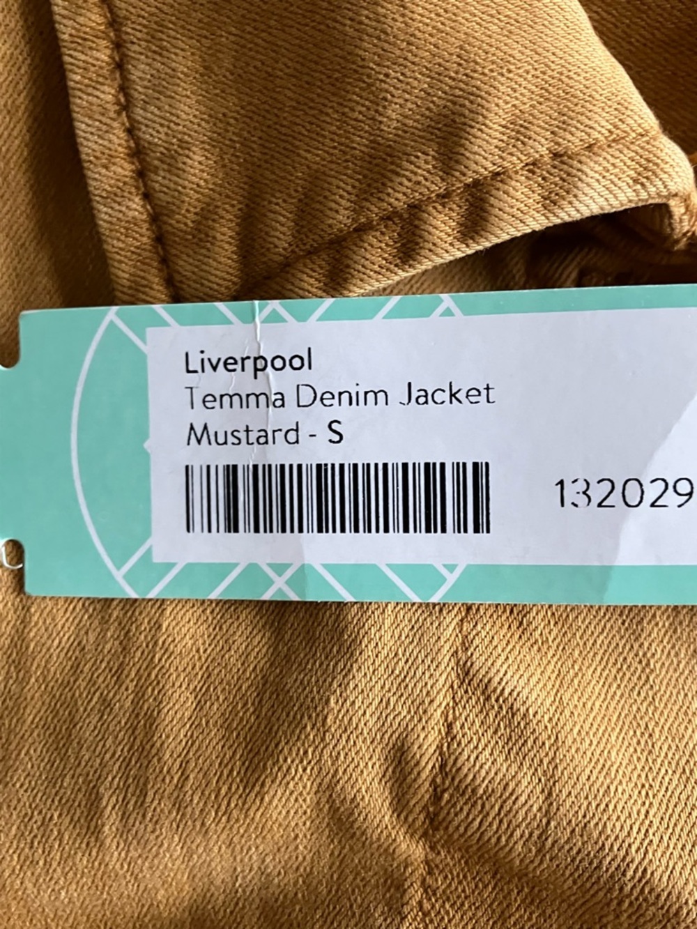 Liverpool Temma Cropped Denim Jacket - Amber Dawn - Size Small - Picture 6 of 9